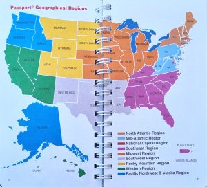 us National Park Passport Regions